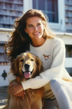 Online Kiel James Patrick American Retriever Monogram Sweater (Women'S)