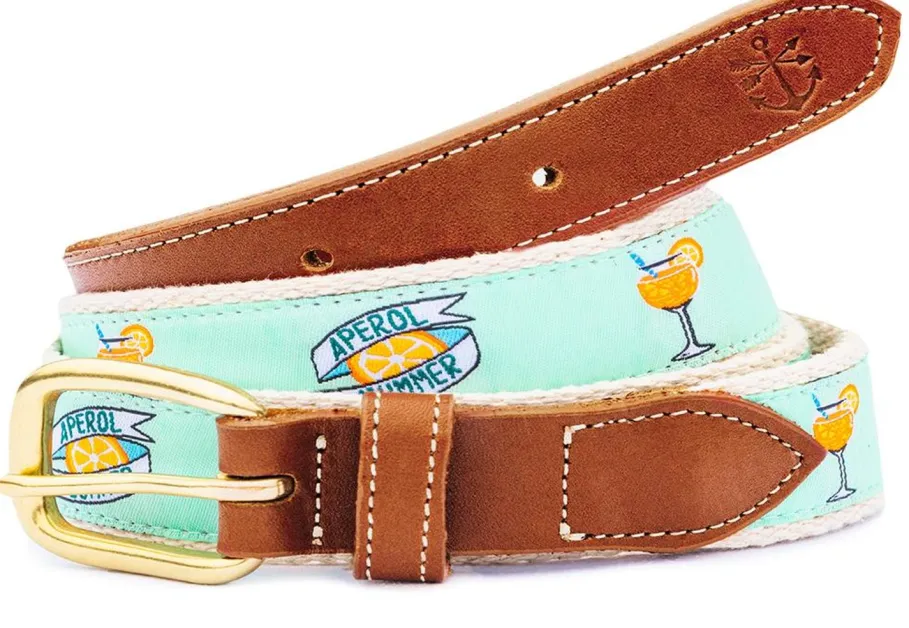 New Kiel James Patrick Aperol Summer Women'S Ribbon Belt