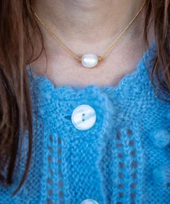 Best Kiel James Patrick Golden Tide Pearl Knot Necklace