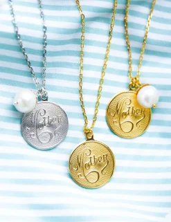Clearance Kiel James Patrick Mother Pearl Drop Necklace