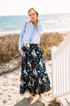 Outlet Kiel James Patrick New England Mariner Skirt
