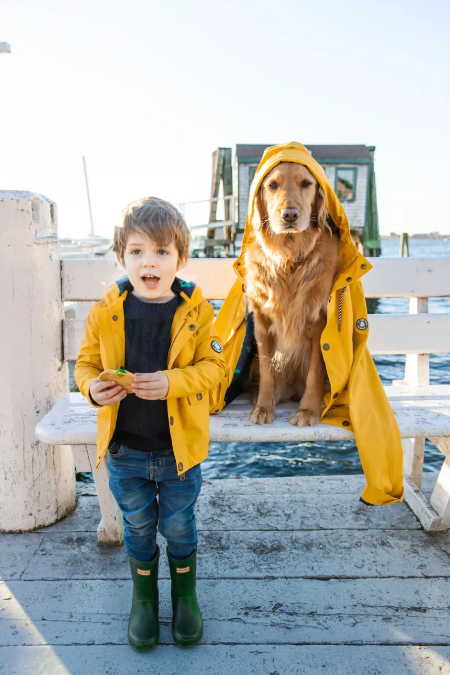 Sale Kiel James Patrick Old Salt Kids Raincoat