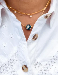 Discount Kiel James Patrick Pearl Drop Layering Necklace