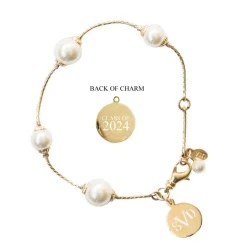 Hot Kiel James Patrick Pearlfection Monogram Bracelet--Class Of 2024