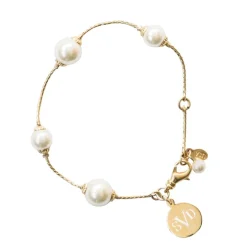 Hot Kiel James Patrick Pearlfection Monogram Bracelet