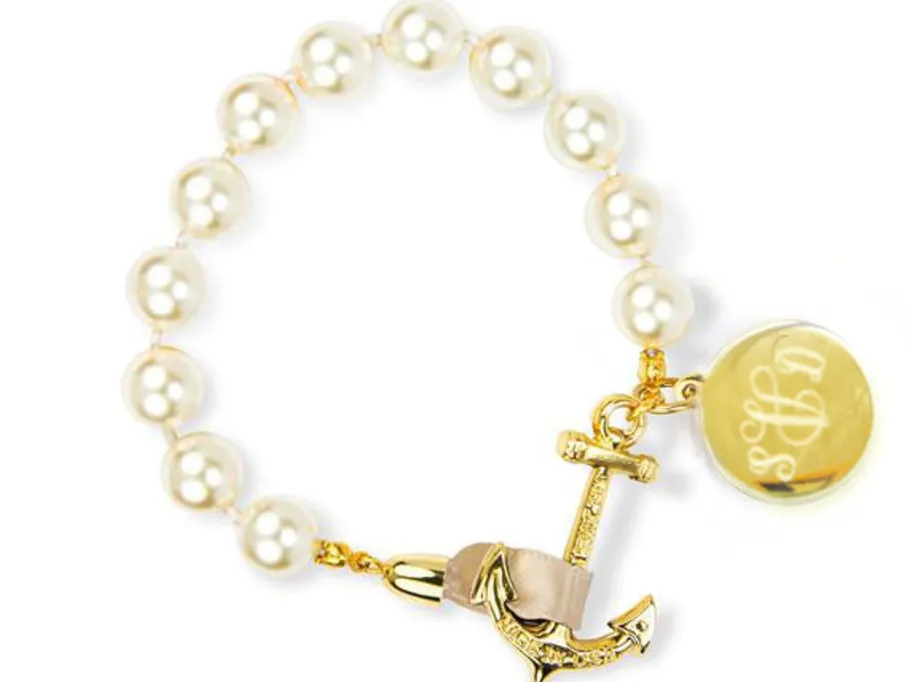 Discount Kiel James Patrick Pearls On Champagne Mom-O-Gram