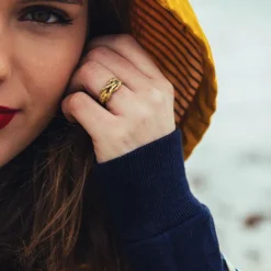Best Kiel James Patrick Sailor Knot Ring - Gold