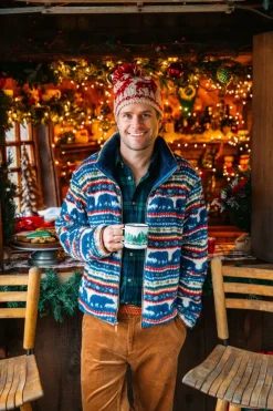 Outlet Kiel James Patrick The Bear Isle Fleece