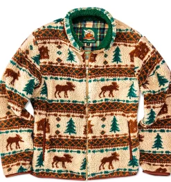 New Kiel James Patrick The Great Moose Fleece