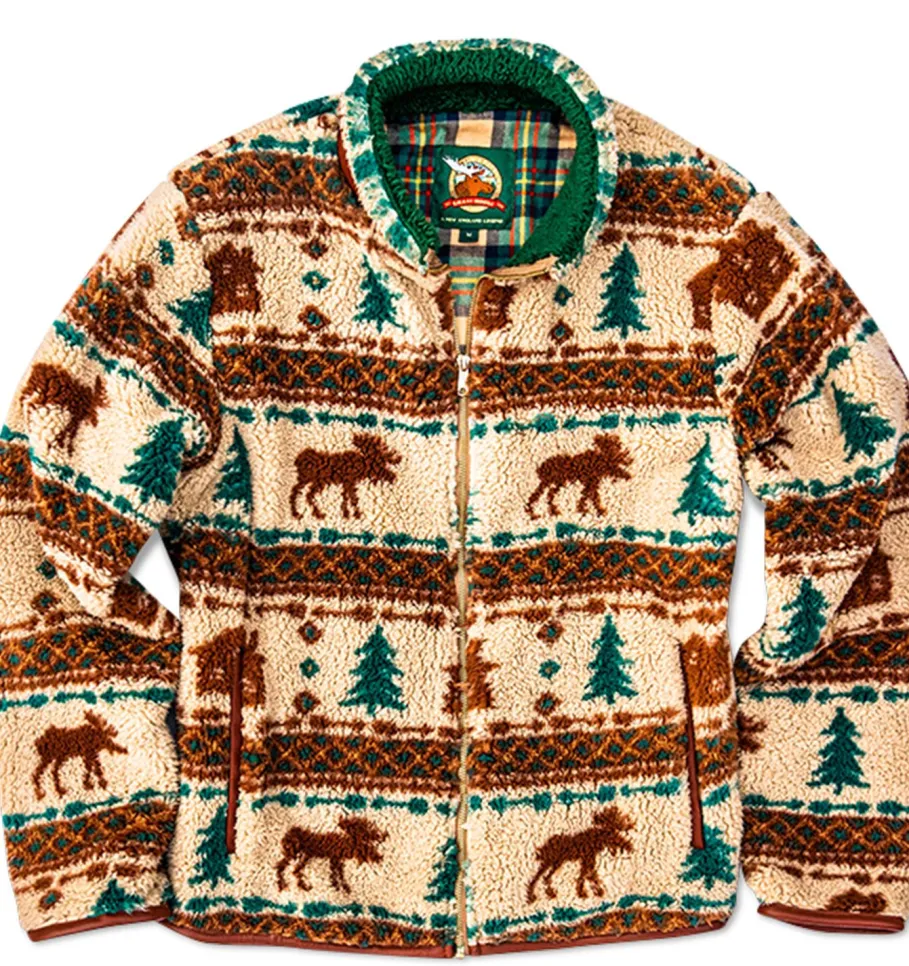 New Kiel James Patrick The Great Moose Fleece