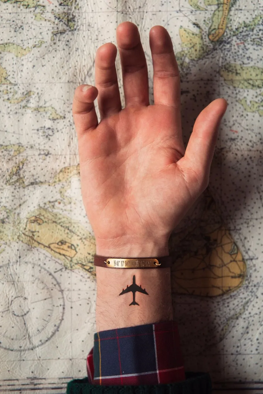 Outlet Kiel James Patrick World Traveler'S Bracelet - Tan